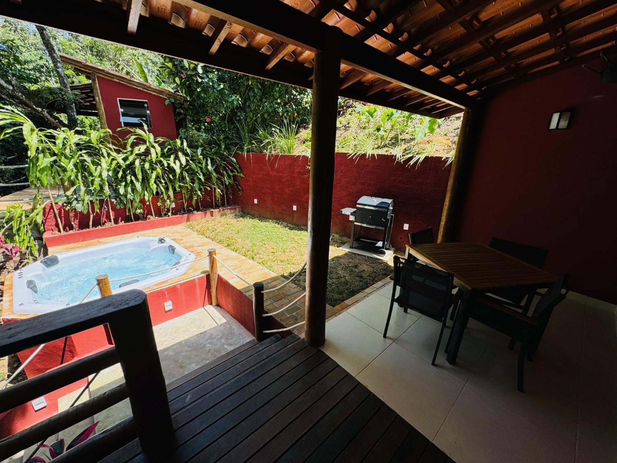 Jardim Botanico Casa Rossa Bungalows & Apartments Morro de São Paulo Eksteriør bilde
